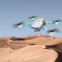 YLR/C E99D WiFi FPV with HD Dual Camera Lighting Arms Optical Flow Positioning Colorful LED Light Foldable RC Drone Quadcopter RTF