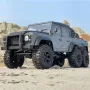 AUSTARHOBBY AXX6 RTR 6X6 1/10 2.4G 6WD RC Mobil untuk Land Rover untuk Defender Rock Crawler Off-Road Climbing Truk Lampu LED Logam Gigi Kendaraan Model Mainan