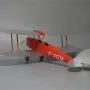 Tony Ray's Aero Model DH.82 Tiger Moth 1/12 750mm Wingspan Balsa Wood Micro RC Airplane KIT