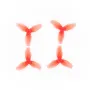 4 pares / 8 pares de hélices EMAX Tinyhawk Nanoscout de 31 mm e 3 pás para drone de corrida analógico Whoop FPV de 65 mm 1S
