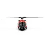 YXZNRC F09-S 2.4G 6CH 6-Axis Gyro GPS Optical Flow Positioning 5.8G FPV Camera Dual Brushless Motor 1:47 Scale Flybarless RC Helicopter RTF