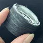 Radio Controller Universal Aluminum Alloy Full Metal Handwheel Steering Wheel for Flysky NB4/NB4 Pro Transmitter DIY Accessories