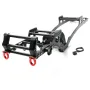 Carbon Fiber LCG Chassis Kit Frame Rail Skid Plate Set for SCX10 1/10 RC Crawler Car DIY Upgrade Parts