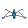 TEOSAW APEX D5 D7 Max 245mm 340mm Wheelbase 5 Inch 7 Inch Frame Kit Compatible with DJI O4 Pro FPV Racing Drones