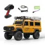 MNRC MN111 RTR 1/18 2.4G 4WD RC auto LED-licht klimrotscrawler off-road truck portaalas legering schaal speelgoed klassieke voertuigen modellen