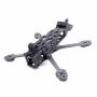 TEOSAW STEELE3 154mm / STEELE4 178mm Dingil Mesafesi 4mm Kol Kalınlığı X Tipi Çerçeve Takımı DIY RC Drone FPV Yarışı için VISTA DJI O3 Hava Ünitesini Destekler