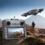 X226 WiFi FPV with VR Glasses / 5.9inch LCD Screen Controller HD Dual Camera Electrically Adjustable Optical Flow Hover Circle Protection LED Light Brushless 2.4G 4CH 6-Axis Remote Control Toys RC Drone Quadcopter RTF