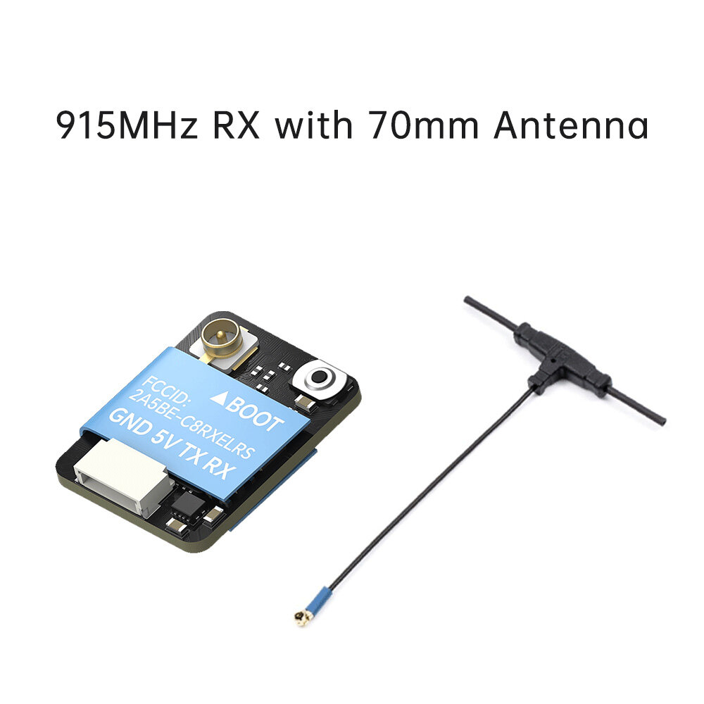 ELRS 868/915 RX+70mm Mini Antenna