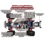 Remo Hobby 8037 RTR 1/8 2.4G 4WD 50km/h 3s Brushless RC Car Monster Off-Road Truck Metal Twin Differential Dogbone High Speed Vehicles Models Toys Ultimate Edition