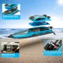 Volantexrc 797-5 SR40 2.4G 30mph RTR Brushless RC Boat Waterproof Auto Self Righting Reverse Water Cooling System Full Proportional High Speed Remote Control Ship Vehicles Models Toys