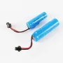 2PCS / 4PCS 3.7V 1300mAh 18650 Battery SM Plug for RC Car