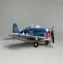 MinimumRC F6F Hellcat Q-series 320mm Wingspan 2.4GHz 4CH Gyro Stabilization Micro Fighter RC Airplane KIT with Brushed Motor