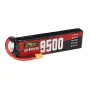 ZOP Power 2S 7.4V 9500mAh 65C 70.3Wh LiPo Battery XT60 Plug Comes with T Plug Connector for RC Car