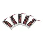 5Pcs URUAV 3.8V 620mAh 40C/80C 1S HV 4.35V Lipo Battery PH2.0 Plug for EMAX Tinyhawk III Plus FPV Racing Drone