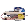 STARPOWER Mini Four Stroke Gasoline Engine Internal Combustion Engine Model with Wooden Base Physics Experiment Science Discovery Production Invention Gift Collection Toys