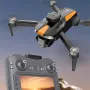 LSRC LF669 GPS 5G WiFi FPV with 5.9inch LCD Screen Controller 720P HD Dual Camera Servo Gimbal 360° Obstacle Avoidance Brushless Foldable RC Drone Quadcopter RTF