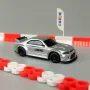 LDARC R02 1/64 2.4G RWD Drift RC Car Mini Race LED Light Radio Control High-Speed Motor On-Road Racing Vehicle Model Boys Gifts 60 Minutes Playing Time Toys