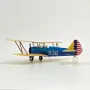 MinimumRC PT-17 Stearman Micro Scale 360mm Wingspan KT Foam RC Airplane Biplane KIT+Motor