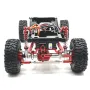 2PCS Upgraded Metal Front Rear Bridge Axle Assembly MNRC MN82 MN78 MN168 MN80 for TOYOTA Land Cruiser LC79 1/12 RC Cars Vehicles Models Spare Parts