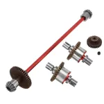Alloy Metal Drive Shaft Front Rear Differential Alloy Decelarate Gear For WLtoys 144001 144002 RC Car Parts