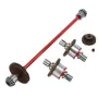 Alloy Metal Drive Shaft Front Rear Differential Alloy Decelarate Gear For WLtoys 144001 144002 RC Car Parts