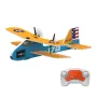 KF801 PT-17 230mm Wingspan 2.4GHz 2CH Gyroscope Stabilization Indoor & Outdoor Mini RC Airplane Glider RTF for Beginner Children Toys