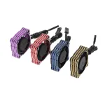 High-Speed Fan 25000rpm Universal 30*30mm Motor Esc Cooling Aluminum Alloy 3010 Fans RC Car Parts