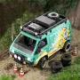 DLK 585-132 RTR 1/24 2.4G 4WD RC Car Sport Mini Bus Drift Off-Road Simulation Camping Van LED Light High Speed Remote Control Racing Micro Vehicles Model Adventure Toys