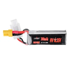 URUAV 7.6V 300mAh 80C/160C 2S HV 4.35V Lipo Battery XT30 Plug for EMAX Tinyhawk II Indoor FPV Racing Drone