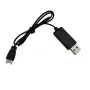 1S 3.7V USB Charging Cable Charger Micro-USB PH1.25 JST SM Plug for RC Drone Quadcopter Lipo Battery