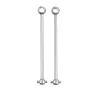 2PCS WLtoys 144001 144010 1/14 RC Car Spare Metal Universal Drive Shaft 1282 Vehicles Model Parts