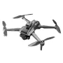 MSRC M66 MAX 5G WiFi FPV con pantalla LCD plegable, controlador de cámara HD con doble cámara, servo cardán, 360°, evitación de obstáculos, dron RC sin escobillas, cuadricóptero RTF