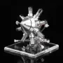 Eachine ET3 STEM Hot Air Four Cylinder Stirling Engine External Combustion Engine Model Is Suitable for Science Experiments