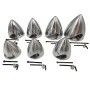 76mm/82mm/89mm/95mm/102mm/114mm/127mm Aluminium Metal Propeller Spinner for Gasoline Engine RC Airplane