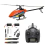 Eachine & YXZNRC F180 V2 6CH 3D6G Sistema Motor de acionamento direto sem escovas duplo Flybarless RC Helicóptero RTF compatível com FUTABA S-FHSS