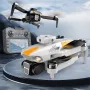 LSRC LF669 GPS 5G WiFi FPV with 5.9inch LCD Screen Controller 720P HD Dual Camera Servo Gimbal 360° Obstacle Avoidance Brushless Foldable RC Drone Quadcopter RTF