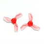 4 Pairs Gemfan 1219 1.2x1.9x3 31mm 1mm Hole 3-blade Propeller for 0703-1103 RC Drone FPV Racing Brushless Motor