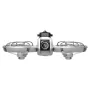 ZHRC Z4 WiFi FPV with 4.3inch LCD Screen Controller HD Dual Camera Electrically Adjustable Optical Flow Hover 360° Obstacle Avoidance Circle Protection Brushless 2.4G 4CH 6-Axis Remote Control Toys RC Drone Quadcopter RTF