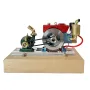 NikolaToy for MUSA 1/8 2.6cc Mini Single Cylinder 4-Stroke Gas Powered Motor Engine Model Physics Experiment Science Education Toys Gift