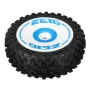 2PCS Wltoys 124017 Brushless 1/12 RC Car Spare Front/Rear Tires 2017 2018 Vehicles Model Parts