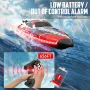 Volantexrc 797-6 SR40 2.4G 35mph RTR Brushless RC Boat Waterproof Auto Self Righting Reverse LED Light Water Cooling System Full Proportional High Speed Remote Control Ship Vehicles Models Toys
