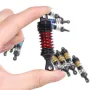 2PCS Upgraded Metal Shock Absorber Oil Damper for Wltoys 144001-02 144010 124007 124008 124016 124018 124019 MJX 14301 14302 16207 16208 16209 16210 RC Car Vehicles Model Parts
