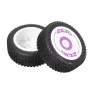2PCS Wltoys 124019 1/12 RC Car Spare Front/Rear Tires Wheels 1826 1827 Vehicles Model Parts