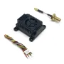 EWRF 5.8G 48CH 4W VTX FPV Transmitter with Cooling Fan 2-6S Power Three Indicator lights MMCX Antenna AV Cable and Support IRC for RC Drones