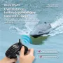 JJRC FY011 2.4G 35km/h RC Perahu Jet Pump Kapal Kendaraan Tahan Air Model Terbalik Reset Lampu LED Pendingin Air Kecepatan Tinggi Mainan Remote Control