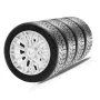 4 stuks wielnaafrubbers voor 1/8 ARRMA 1/7 Infraction 6S F1 Limitless RC-automodellen en onderdelen