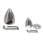 Hélice en aluminium pour avion RC à moteur à essence DLE (70 mm/76 mm/82 mm/89 mm/95 mm/102 mm/114 mm/127 mm)