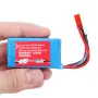 Wltoys 7.4V 1100mAh 20C 2S Lipo Battery JST Plug A949-27 for A949 A959 A969 A979 1/18 RC Vehicles