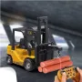 1/24 QH207-1D Forklift Electric RC Car Crane Vehicles Model w/ Sound and Light Spray Children Toys