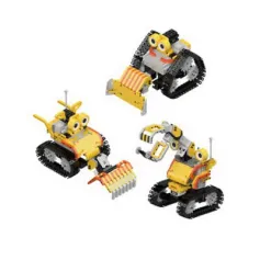 MoFun MZ8001 3 In 1 Smart RC Robot Block Building Programmable Bluetooth App Control Robot Toy